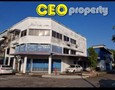Land area 3,958 sq ft |2 storey Shop Corner |near Bukit Minyak