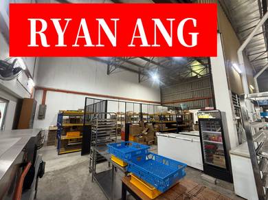 Semi-Detached Factory At Taman Perindustrian Ringan Juru For Rent