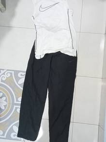 Combo seluar track/singlet nike