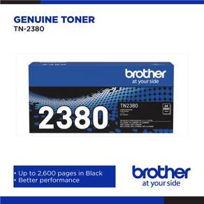 Brother TN-2380 Genuine Monochrome Toner Cartridge