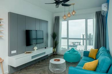 1278sqft BIG BALCONY【KLCC View】3R3B, Free furnished, below market 30%