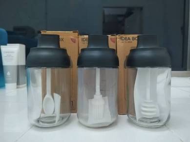 for oil, honey, salt bottle 