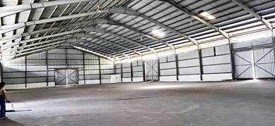 Demak Laut Industrial Park, Fully Covered Warehouse for Rent