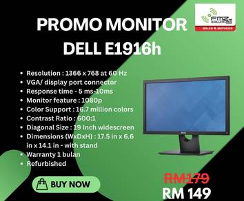 Monitor Murah, Padu, Terlajak Laris!!