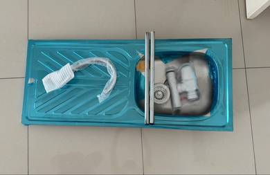 Stainless Steel 18”x 42” sink Sinki dapur