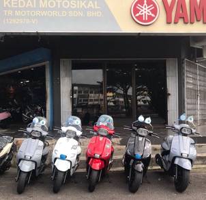 New SYM TUSCANY 150 N1 READY STOCK FULL LOAN
