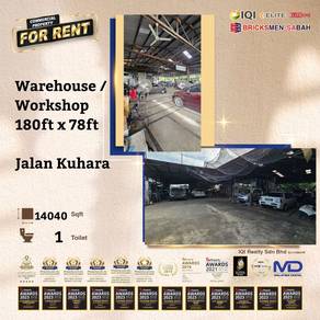 Jalan Kuhara Warehouse For Rent