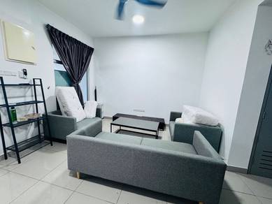 Ayera Residence Double Storey House 4Bed Fully Furnished @ Permas