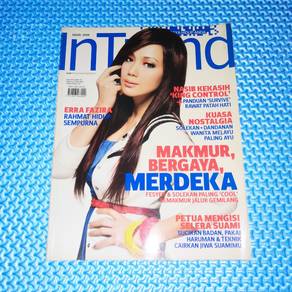 Majalah InTrend Ogos 2009 Erra Fazira Cover