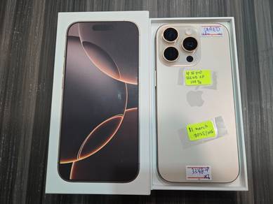 IPhone 16 Pro 256GB (ZP Set,100% BH) - Fullset