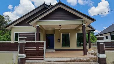 Rumah BANGLO CANTIK 4BILIK 1674KPS KG TOK RANDOK AJIL HULU TRG