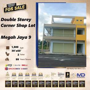 Megah Jaya 9 Corner Shoplot For Sale