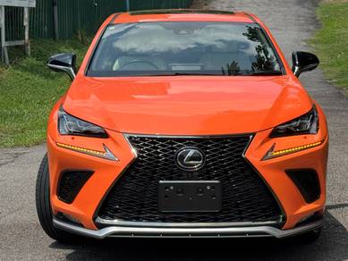 Lexus NX300 F SPORT 2.0L ORANGE COLOUR  (A)