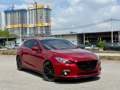 F/S/R 80K 2015 Mazda 3 2.0 HATCHBACK 1 YR WRATY HB