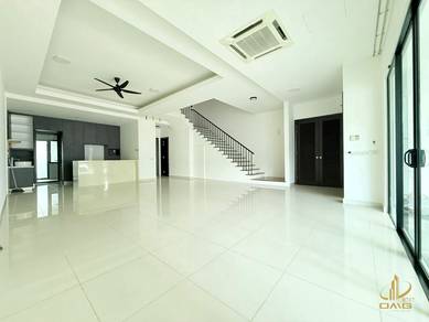Facing Open More Parking Partially Furnished With Aircond Duta Villa