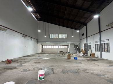 Prime Location Sungai Rasau Klang Semi D Warehouse Factory for Rent