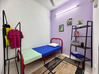 Bilik Single&Privacy-FREE Wifi,Near KLIA,SEPANG,KOTA WARISAN,MITSUI