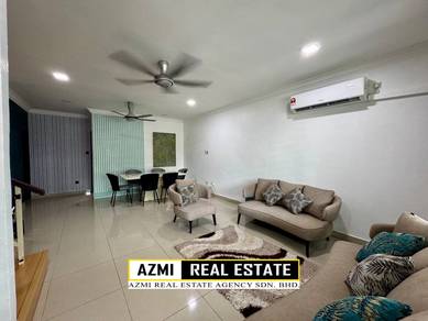FULLY FURNISHED Double Storey Terrace Intermediate @ Permyjaya