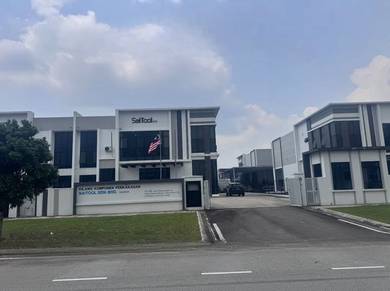 Value Buy! Bank Lelong 1.5 Storey Semi D Factory @ Senai Johor