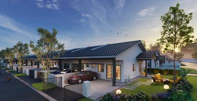 KULAI single storey terrace house for sale new project No downpayment