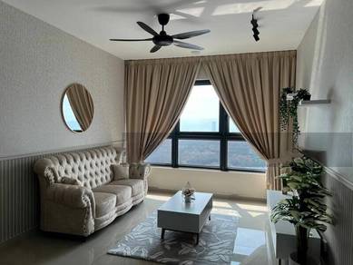 M Vertica Cheras 1000sqft 4 R 2 B Near MRT Fully Furnished For Rent