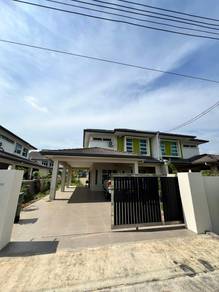 Taman Riveria, Samarahan Double storey Semi Detached house for Rent