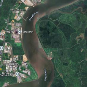 Agricultural Land @ Beliong next to river opposite Senari Port
