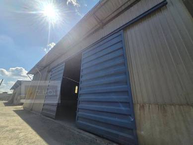 JENJAROM Kuala LANGAT 1 Storey Warehouse 50x90 near SKVE For RENT