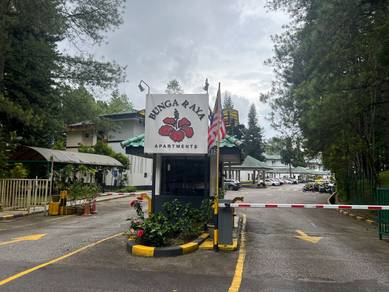 Bunga Raya Apartment Genting 650sf|2Room|Freehold