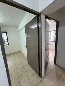 Setapak Indah Jaya Flat 3 Rooms Newly Painted with Grille. Corner unit