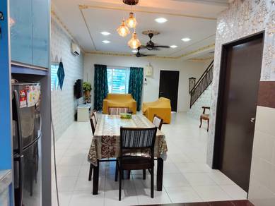 *CHEAPEST FURNISH* Terrace 4R3B Sepang Taman Indah KLIA Salak Tinggi
