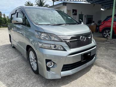Toyota VELLFIRE 2.5 ZG (A) FULLSPEC TIPTOP S