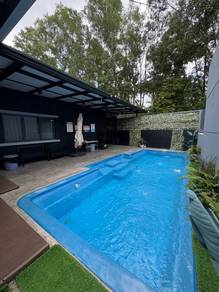 BUNGLO LU❌AS LAWA🔥ADA POOL💥FURNISHED⚡4🛏️, Villa Resort Cinta Sayang