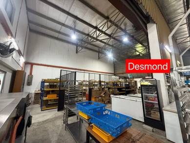 1.5 Storey Semi-Detached Factory At Taman Perindustrian Ringan Juru
