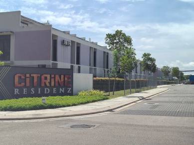 Full loan nice bandar seri alam double storey terrace house permas