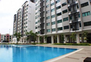 OCT fully frnsh SURIA RAFFLESIA Apartment Setia Alam nice deco