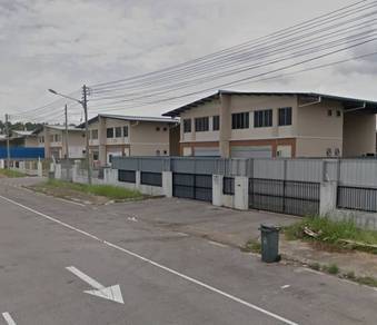 Demak Laut 2-Storey Semi-D Industrial Warehouse For Sale