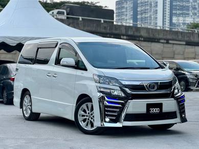 Toyota VELLFIRE 2.4 Z PLATINUM ZP P/BOOT