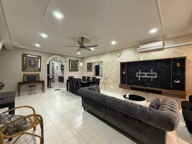 Fully Furnished Rumah Sewa Ukay Perdana Taman Sierra Ukay 2 Sty House