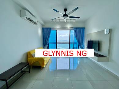 Waterside 1249sf high floor seaview @ The Light City for rent