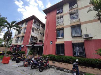 Rampai court Apartment 600sf Wangsa Maju LRT kl 2r1b Partly Furnish