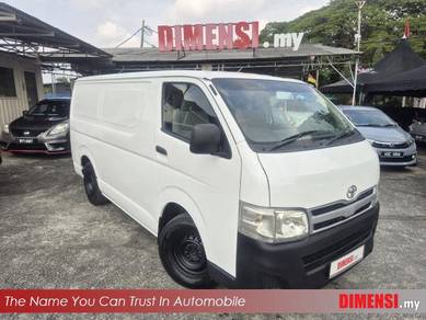 Toyota Hiace 2.5 (M) Panel Van Tahun Dibuat 2011