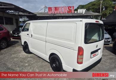 Toyota Hiace 2.5 (M) Panel Van Tahun Dibuat 2011