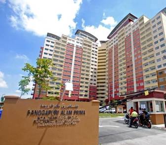 Alam Prima Apartment 850sf Shah Alam Seksyen 22 Freehold Strata Furnis