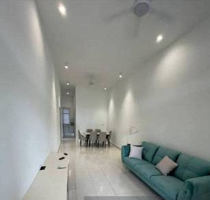 Single storey terrace fully furnished for rent @ S2 height rimbun aman
