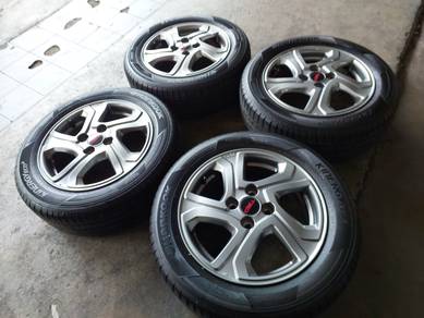 Rim 15 Original TOYOTA TRD SPORT Siap tayar