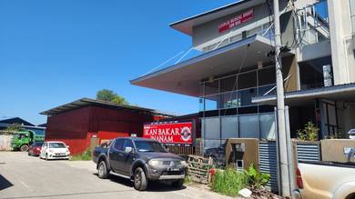 Exclusive Inanam Kolombong Industry 3 Stry Semi-D Warehouse with lift