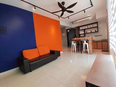 Meru Height Residences Meru Klebang furnished high floor condo rent
