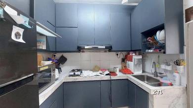 KITCHEN CABINET + 2 AIRCONDS Apartment Danau Perintis, Puncak Alam