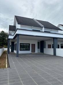 Gated 2-Storey Semi-Detached House For Sale at Jalan Kapor, Kuching